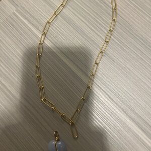 Asha wrapped heart necklace